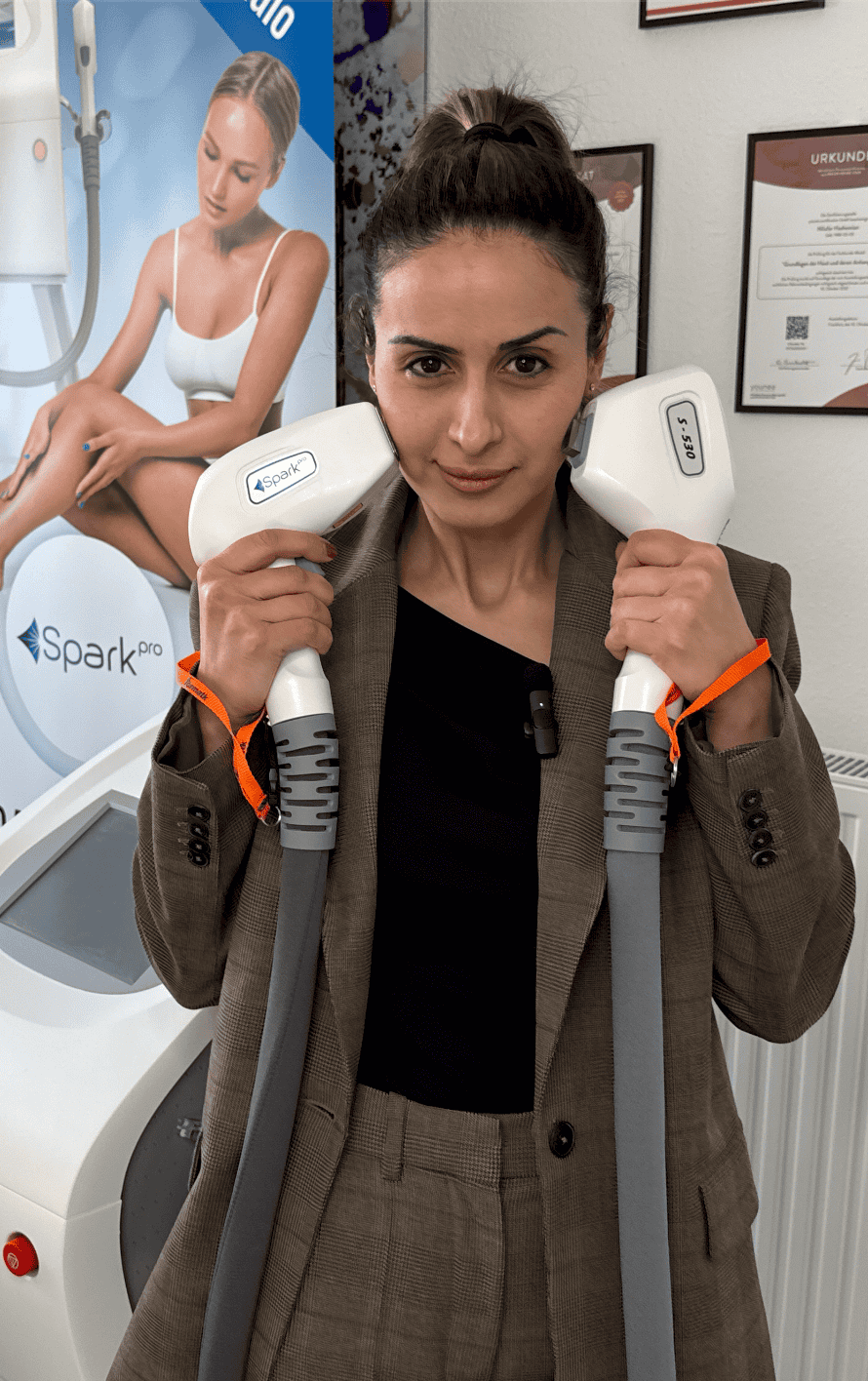 Spark Pro Diodenlaser – Geräteansicht